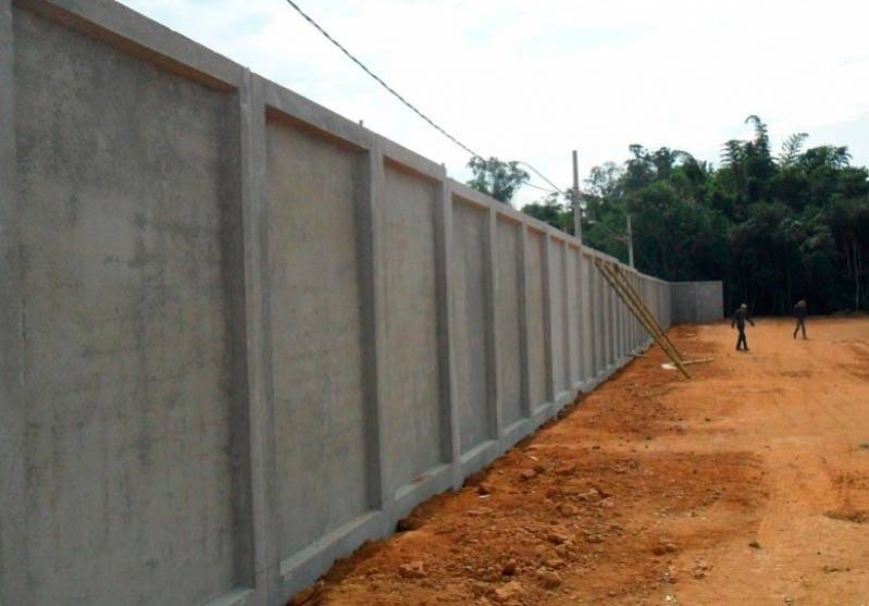 Muro Pré Moldado para Construção Preço Pindamonhangaba - Muro para Loteamentos Pré Moldado