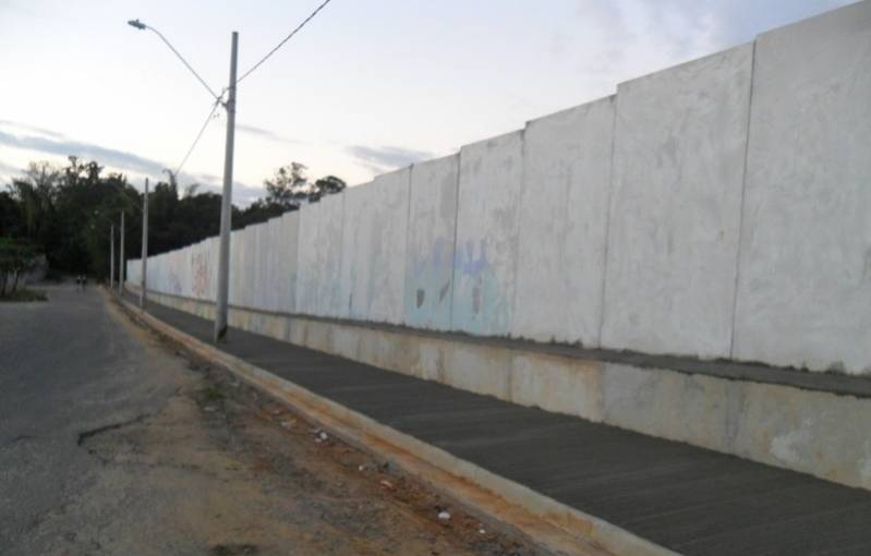 Quanto Custa Muro para Loteamentos Pré Fabricado Serra Negra - Muro Pré Moldado para Galpão