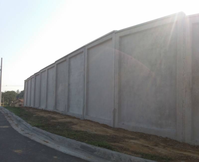 Quanto Custa Muro para Loteamentos Presidente Epitácio - Muros Pré Fabricados de Concreto