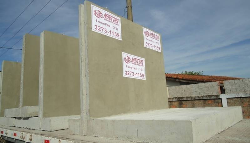 Serviço de Muro Pré Moldado para Construção Itirapuã - Muro para Loteamentos Pré Fabricado