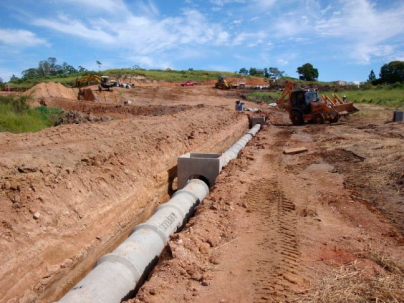 Serviços de Drenagem de águas Pluviais em Terrenos Nhandeara - Serviço de Drenagem para Rodovias