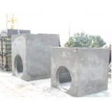 caixas de concreto pré moldada Coroados
