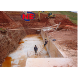 drenagem de escavações preço Nuporanga