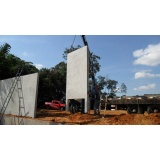 instalação de muro pré moldado concreto Tambaú