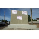 instalação de muro pré moldado de cimento Itatinga