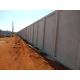muro pré-fabricado de concreto armado valor Descalvado