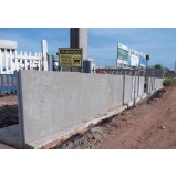 muro pré moldado concreto Piqueri