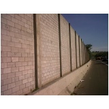 quanto custa muro pré moldado de concreto estampado Meridiano