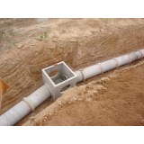 serviço de drenagem de água preço Botucatu