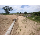 serviço de drenagem de águas pluviais em terrenos preço Cosmópolis