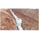 sistema de drenagem das águas residuais preço Vera Cruz