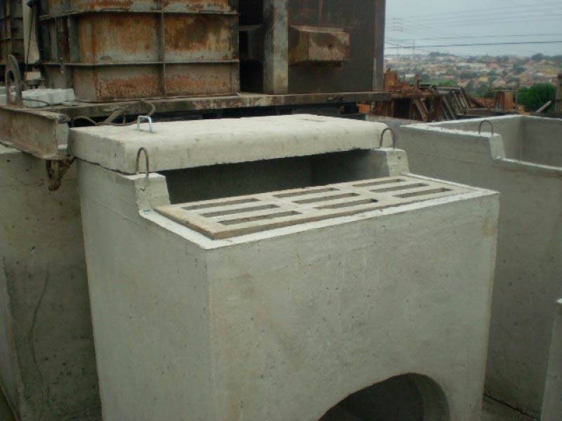 Caixa de Concreto Pré Moldados Irapuru - Caixa de Passagem em Concreto Pré-moldado