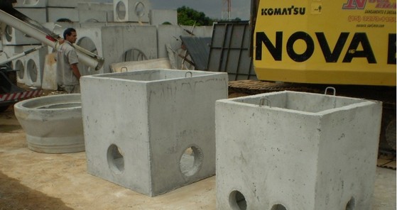 Caixas Pré Moldada de Concreto Ubirajara - Caixa de Concreto Pré Moldada