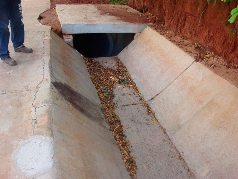 Drenagem de águas Pluviais em Rodovias Preço Salto - Captação e Drenagem de águas Pluviais