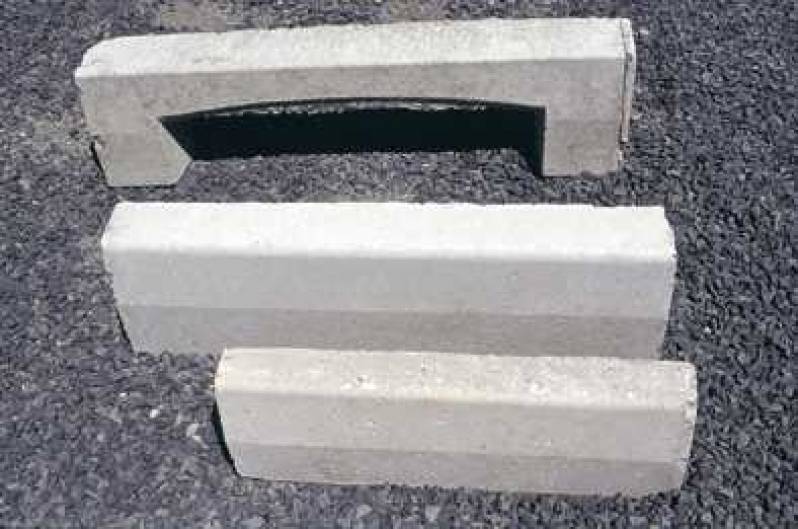 Meio Fio Boca de Lobo Pré Fabricada Vila Nova York - Guia de Concreto Boca de Lobo de Concreto