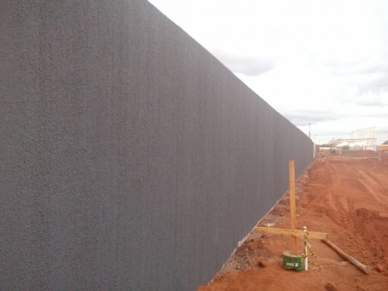 Muro de Concreto Pré Moldado Orçar Hortolândia - Muro de Concreto Armado