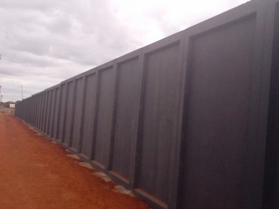 Muro de Concreto Pré Moldado Guaraçaí - Muro Concreto Armado