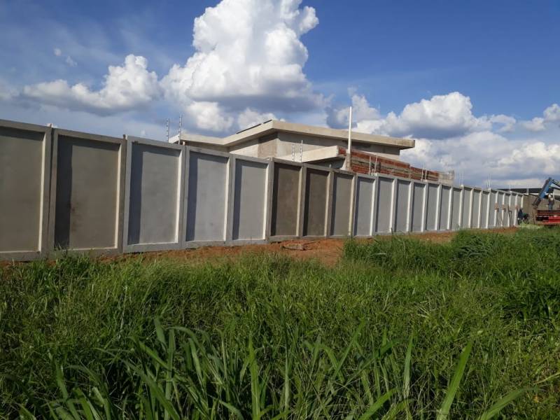 Muro para Loteamentos Pré Fabricado Preço Araraquara - Muro Pré Moldado para Industria