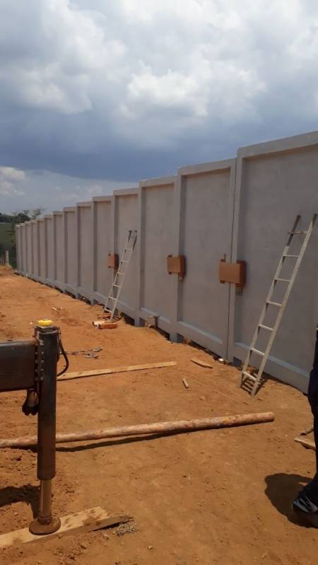 Muro para Loteamentos Pré Moldado Preço Iracemápolis - Muro Pré Moldado para Construção
