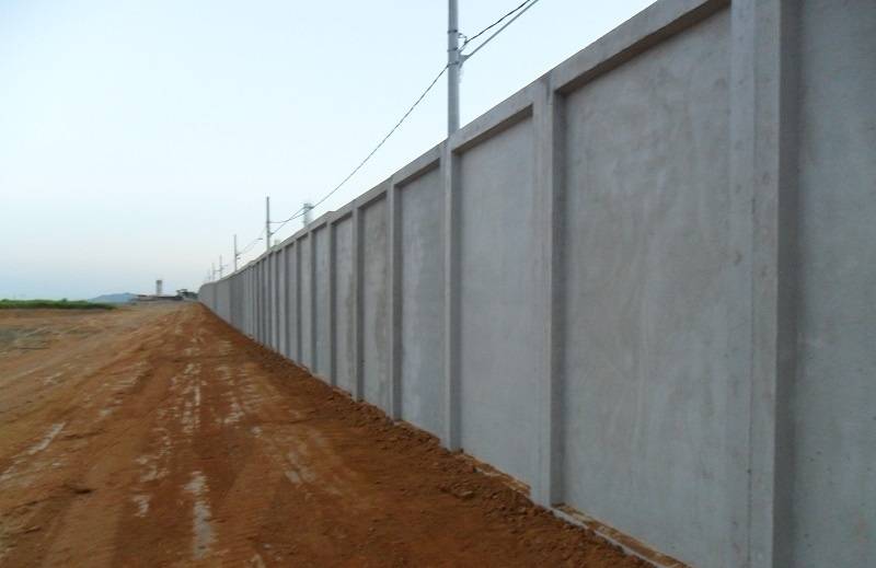 Muro para Loteamentos Barra Bonita - Muros Pré Fabricados de Concreto