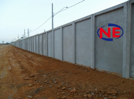Muro Pré Fabricado Eldorado - Muro Pré Moldado de Concreto Estampado
