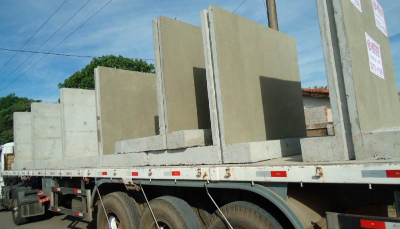 Muro Pré Moldado Vazado Registro - Muro Pré Moldado de Concreto Estampado