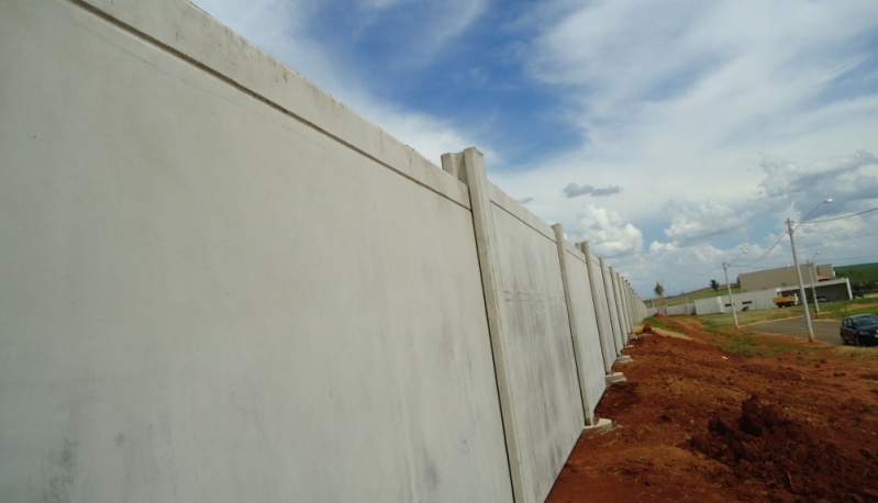Muro Pré Moldado Lorena - Muro Pré Moldado de Concreto Estampado
