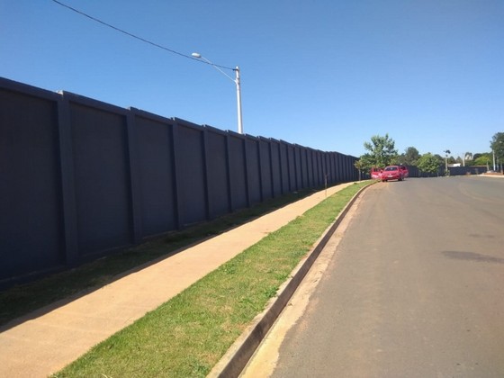 Muros Pré Fabricados Concreto Louveira - Muro Pré Fabricado em Placas de Concreto