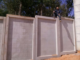 Muros Pré Moldados de Cimento Ituverava - Muro Pré Fabricado de Concreto