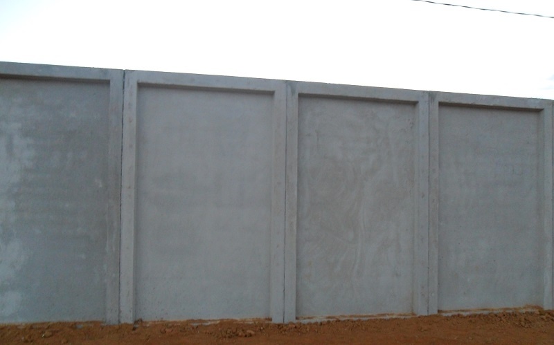 Muros Pré Moldados de Concreto Praia Grande - Muro Pré Moldado de Concreto Estampado