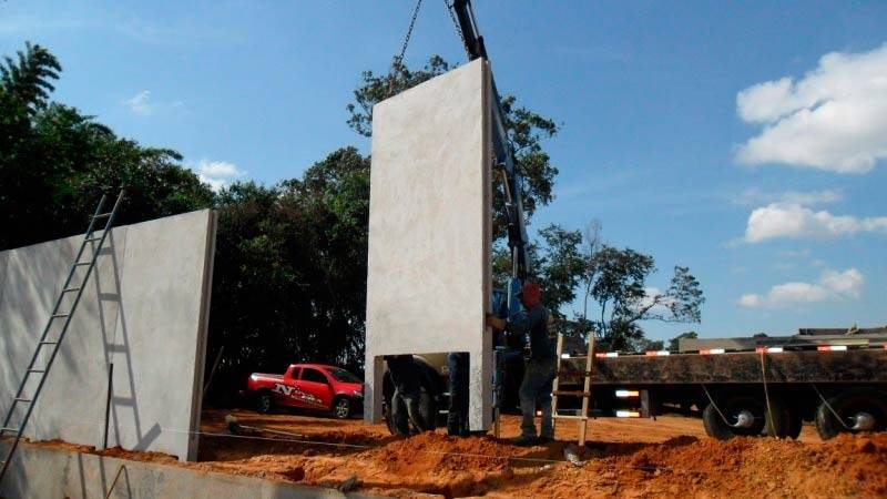 Quanto Custa Muro Pré Moldado para Industria Joanópolis - Muro Pré Moldado Concreto