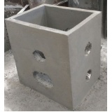 bases de concreto para postes Pracinha