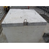 caixa de concreto pré moldada preço Vila Domitila