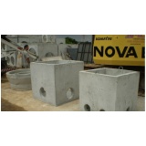 caixas pré moldada de concreto Tietê