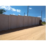 muro concreto armado Guaraçaí