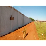muro de concreto armado Catanduva