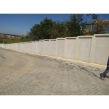 muro pré fabricado concreto Santa Cruz da Esperança
