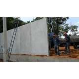 muro pré moldado de concreto estampado preço m2 Fernando Prestes