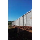 muro pré moldado preço m2 Vera Cruz