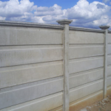 muros pré moldados de concreto estampado Igarapava