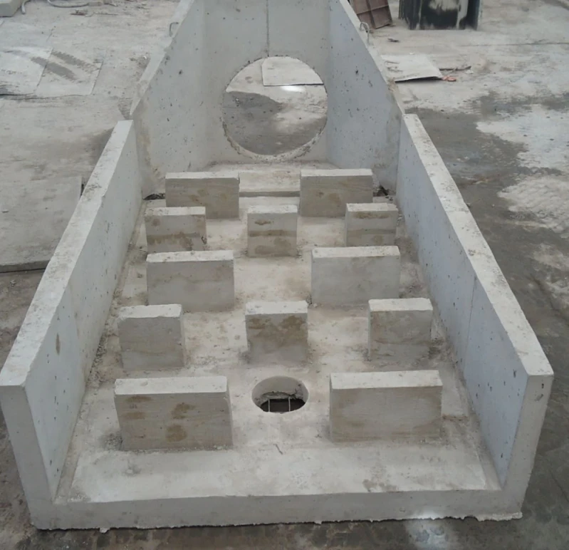 Ala de bueiro pré-moldado