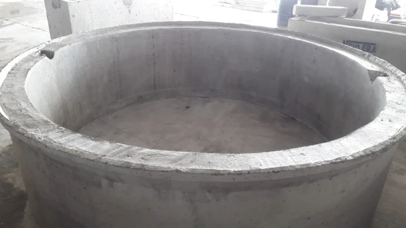 Anel de concreto para esgoto