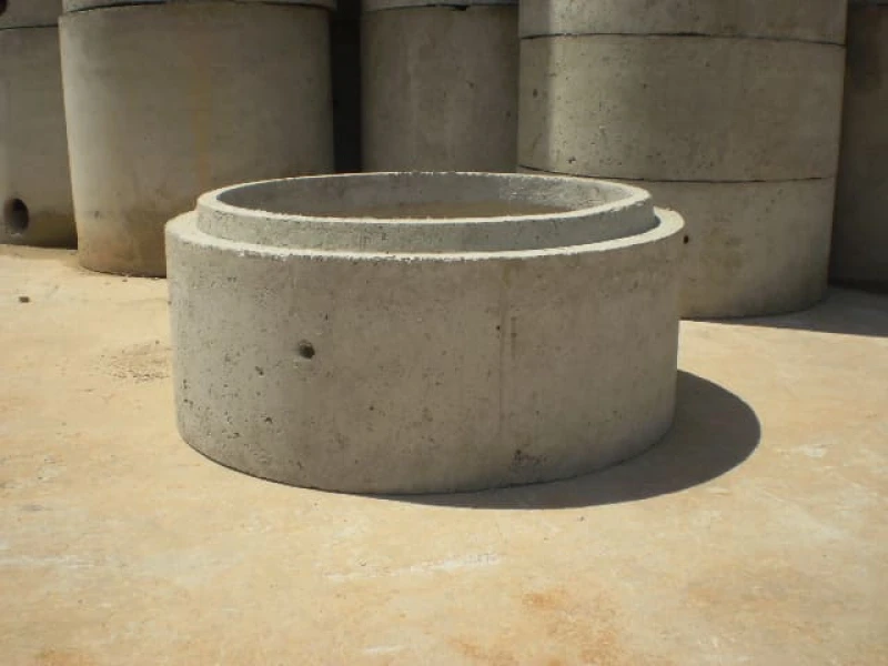 Anel pré-moldado para esgoto