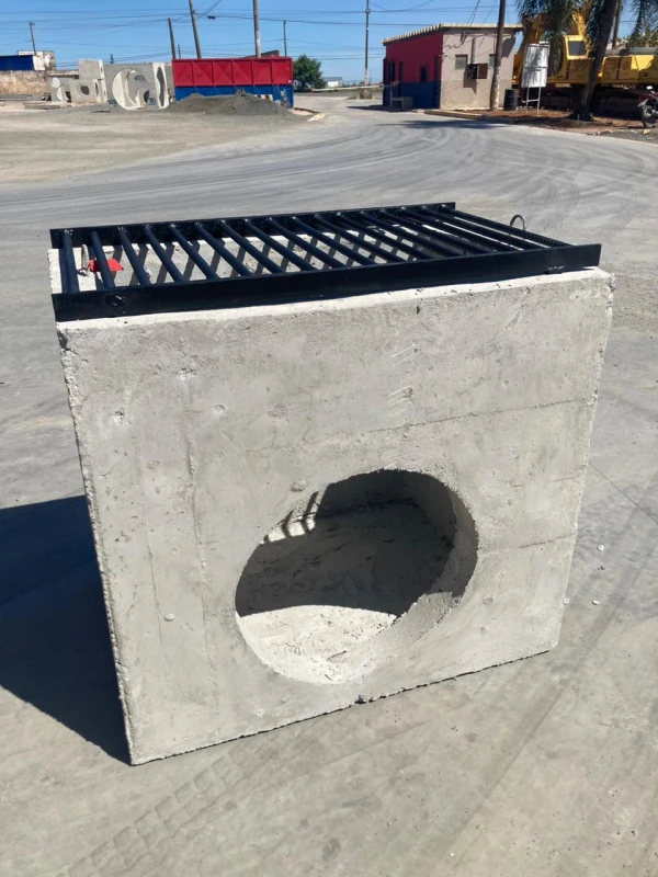 Boca de lobo simples pré-moldada