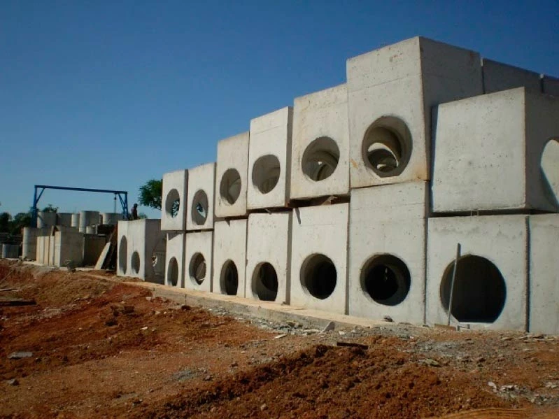 Caixa de inspeção pré fabricada