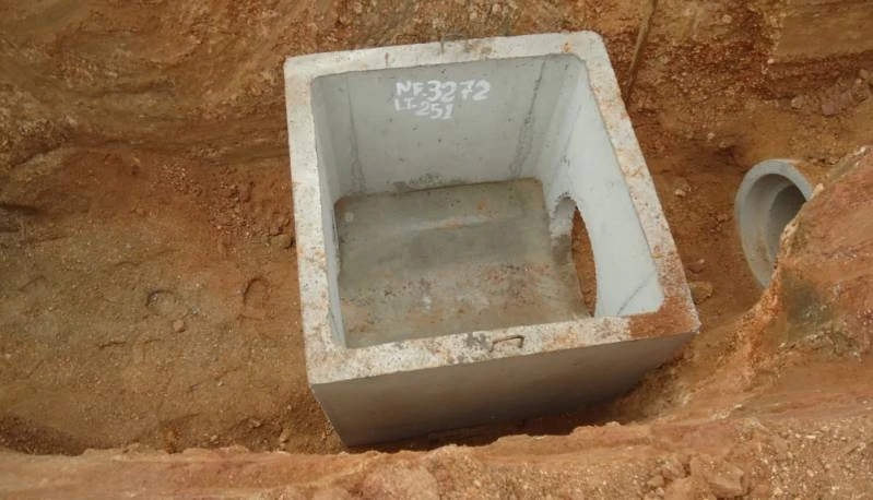 Caixa de inspeção pré moldada