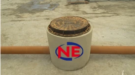 Caixa pré fabricada esgoto