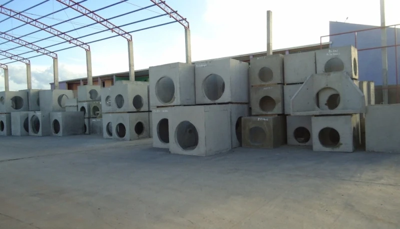 Caixa pré fabricada para aterramento