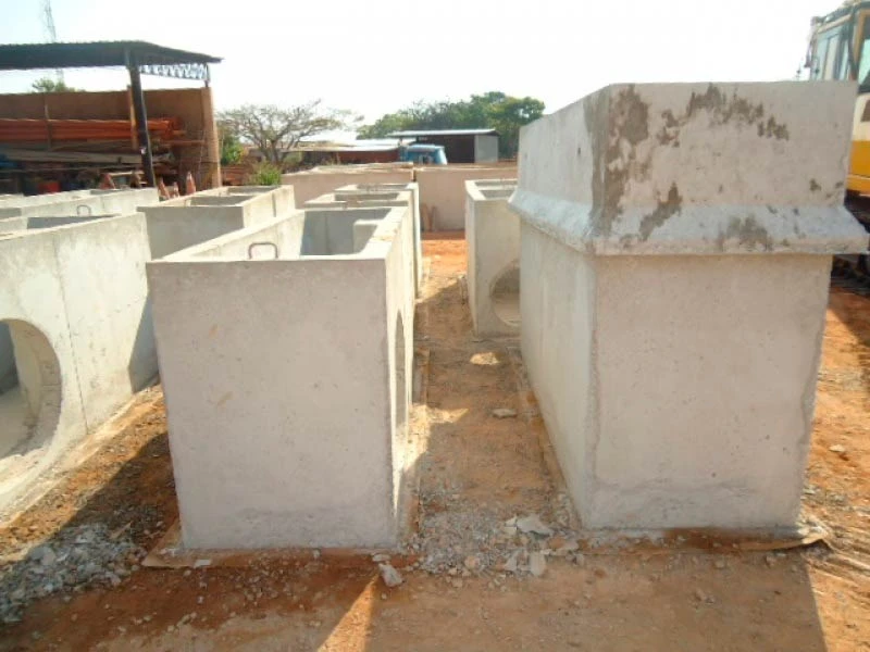 Caixa pré moldada para aterramento