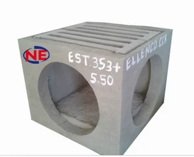 Caixa pré moldada para rodovia